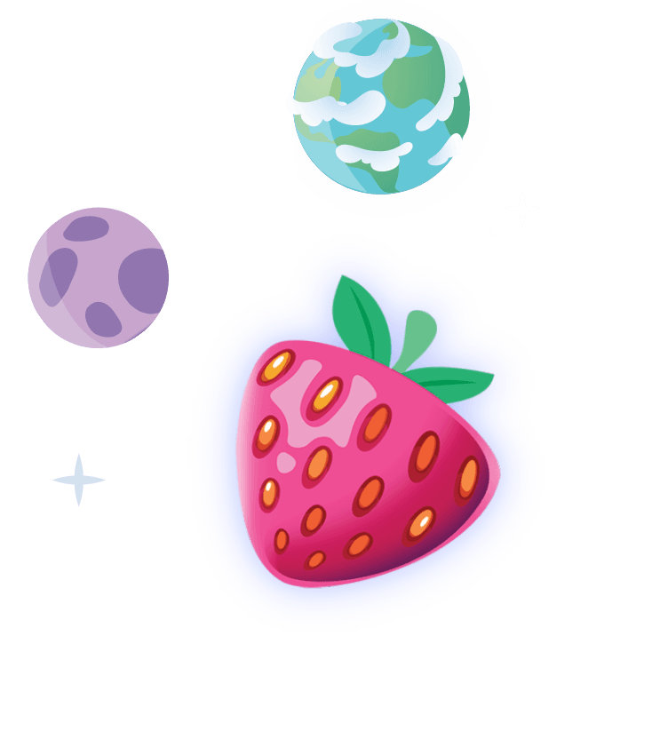 Star planet flower assett